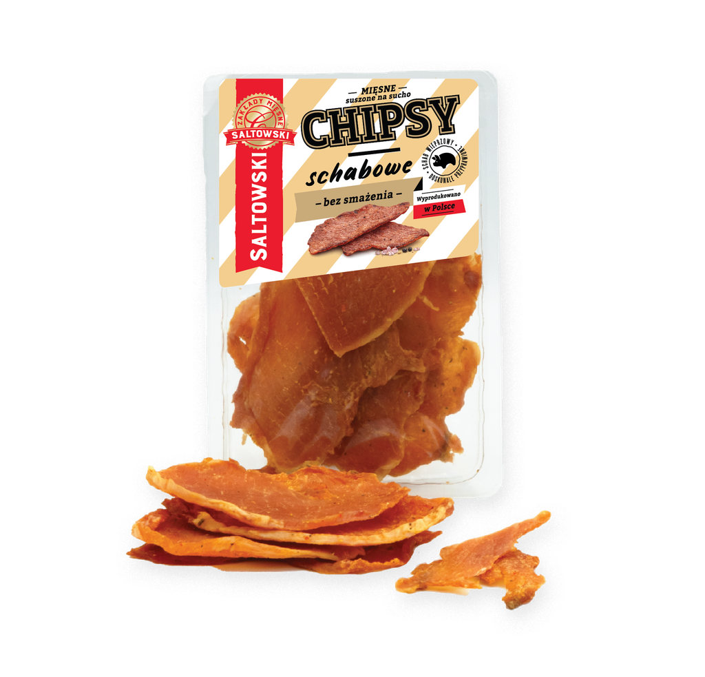 Chipsy schabowe 100 g szt  TM SALTOWSKI